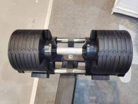 Ensemble d'haltères réglables en acier de 32 kg pour la musculation et l'utilisation en salle de sport à domicile