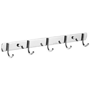 304 Stainless Steel Clothes Hook Multifunctional Storage Rack Without Punching Solid Thickened