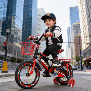 Vélo Enfant Sûr pour Filles et Garçons de 3 à 8 Ans – Vélo d'Appartement et Vélo d'Extérieur pour Enfants - Product Image 5