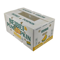 Boîte de manutention pliable en PP alvéolaire, écologique, recyclable et étanche, pour légumes et fruits, modèle citrouille, vente en gros