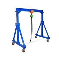Mini-grue portique mobile portable d'intérieur de 5 tonnes – Prix