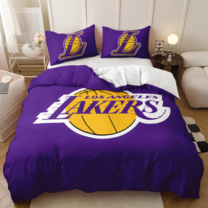 Hot Selling Factory Direct Sale 3D Duvet Cover Digital <strong>Football</strong> Printed Basketball logo <strong>Bedding</strong> Set - Product Image 6