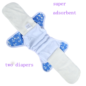 <span class=keywords><strong>Couche</strong></span> <span class=keywords><strong>lavable</strong></span> <span class=keywords><strong>en</strong></span> coton doux et respirant pour bébé, avec bordure blanche, douce pour la peau, très confortable, best-seller - Product Image 4