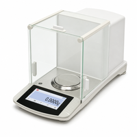 Balance de laboratoire analytique ESJ220-4AC, balance numérique, 220g, 0,0001g, écran tactile, balance de précision