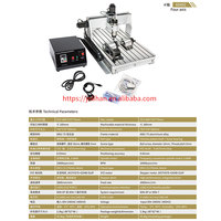 Fresadora CNC de Alta Calidad 6040 de 4 Ejes para Trabajar la Madera, Máquina 3040, Fresadora Mini 6040 Económica