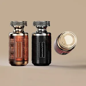 New Design Luxury Botol Parfum 30ml 50ml 100ml Perfume Bottle Refillable Perfume Spray Bottle With Box Packaging Free Sample