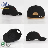Gorra de Béisbol Personalizada de Algodón Orgánico Ecológico de Moda, MOQ Bajo, Sostenible, con Logotipo Bordado para Promoción de Nuevas Marcas