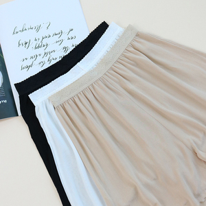 Vendita calda di Leggings di seta pura seta bordo di <span class=keywords><strong>legno</strong></span> pantaloni di sicurezza <span class=keywords><strong>in</strong></span> estate - Product Image 4