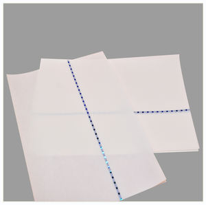 Papel <span class=keywords><strong>de</strong></span> Seguridad <span class=keywords><strong>100</strong></span>% Algodón con Impresión <span class=keywords><strong>de</strong></span> Hilo Anti-Falsificación Integrado A4 para Certificado o Boletos - Product Image 6