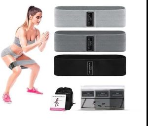Wholesale Custom 3 Level Resistance Fabric Fitness <b>Band</b> <b>Workout</b> Loop Yoga Resistance <b>Bands</b> - Product Image 3