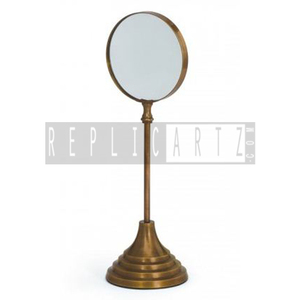 Antique Brass Magnifying Glass Vintage <b>Optical</b> <b>Instrument</b> Decorative Knick Knack Nautical Desk Decor Collectible Astrologer Gift - Product Image 2
