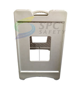 Recentemente Plasticade A frame Double-sided marciapiede poster stand pubblicità promozione bordo segno signica con foro quadrato schiarire - Product Image 2