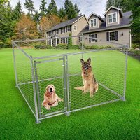 Fil de jeu pour chiot en métal, grand niche d'extérieur pour chien, boîte de bricolage, Cage de maison