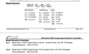 Dreifach isolierte Sender der ISO-F-P-O-Serie Frequenz zu Analog (FV/FI-Konvertierung) für Automatisierung anwendungen - Product Image 3
