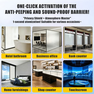 Película Inteligente Autoadhesiva PDLC, Película Inteligente para Ventanas y Puertas con Privacidad Conmutable, Tinte para Ventanas - Product Image 2