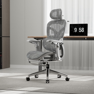 Silla <span class=keywords><strong>de</strong></span> <span class=keywords><strong>Oficina</strong></span> Ergonómica Ejecutiva <span class=keywords><strong>de</strong></span> Malla Completa, Ajustable, con Soporte Lumbar, Cómoda y Adecuada para la Columna Vertebral, Venta al Por Mayor - Product Image 5
