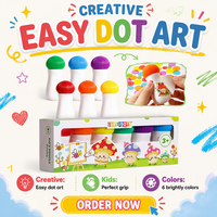 Superdots Nouveaux marqueurs à points lavables, 18 mm, sûrs et lavables, pour dessin créatif, bingo, graffiti, peinture artistique