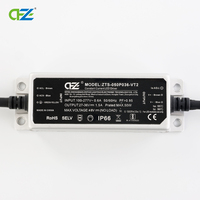 Controlador LED IP66 de 50W de alta calidad, rentable e impermeable, fuente de alimentación para farolas al aire libre