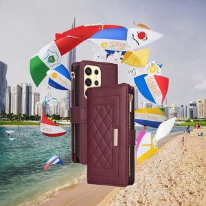 Funda de Piel Sintética de Lujo con Cierre y Correa para 16 <span class=keywords><strong>Pro</strong></span>/17 <span class=keywords><strong>Pro</strong></span>/17, Funda Tipo Cartera con Correa para el Cuello - Product Image 3