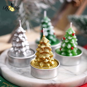Juego de Cajas de Regalo Navideñas, Velas Aromáticas de Cera de Soya 100% Natural y Orgánica, para Decoración del Hogar, sin Humo y Aromáticas - Product Image 5
