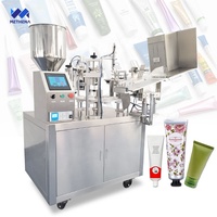 Machine de remplissage automatique de tubes, scelleuse de bureau compacte à ultrasons pour scellage aluminium/plastique souple, avec fonction de mélange simple