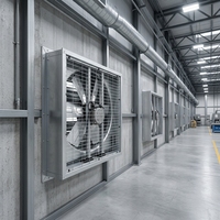 Ventilateur Extracteur Direct de 50 Pouces pour Grange Industrielle, Ventilation, Volaille, Serre, Ferme