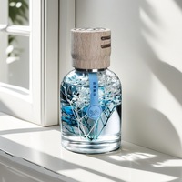 Diffuseur de voiture d'arôme 120ml parfum de fleur flottante éternelle aromathérapie sans flamme bouteille de diffuseur d'arôme de maison de luxe