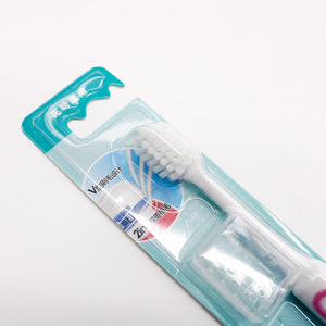 Stu Brosse à dents orthodontique en forme de V, petite tête, poils souples, pour appareils dentaires et lissage des dents - Product Image 4