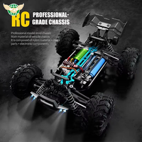 Coche RC de alta velocidad 1:16 eléctrico completo proporcional control remoto todoterreno Juguetes Coche