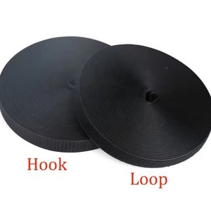 <span class=keywords><strong>Sangle</strong></span> auto-adhésive à boucles et crochets de 50 mm, à coudre, 100 % polyester, pour chaussures, sacs et vêtements - Product Image 3