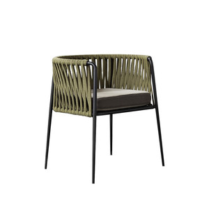 Set Tavolo <span class=keywords><strong>e</strong></span> <span class=keywords><strong>Sedie</strong></span> da Esterno Nordic Terrace, Sedia in Vimini Intrecciato per Giardino, Impermeabile <span class=keywords><strong>e</strong></span> Resistente ai Raggi Solari - Product Image 5
