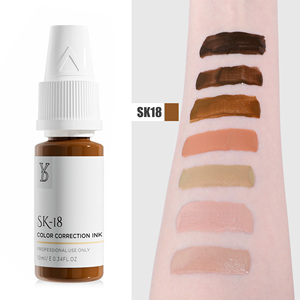 Naturaless-Suministros de tatuajes para arte corporal, pigmentos de camuflaje con marca elástica, tinta de pigmento de maquillaje permanente, 10ml - Product Image 1