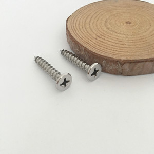 Vis à tête fraisée mâle 3,8x24 zinguées pour fixation bois et métal - Product Image 2