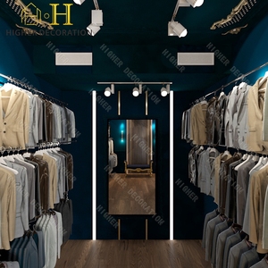 Negozio di Sartoria Moderno per Esporre Abiti e Decorare il Mio Negozio di Sartoria, Design d'Interni per Negozio di Abbigliamento Maschile - Product Image 5