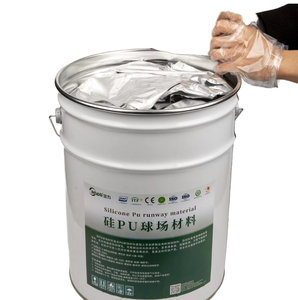 Revestimiento de Suelo Deportivo Ecológico de Silicona PU, Alta Resistencia, Resistente al Desgaste, Antideslizante, <span class=keywords><strong>Material</strong></span> de Poliuretano Impermeable - Product Image 1