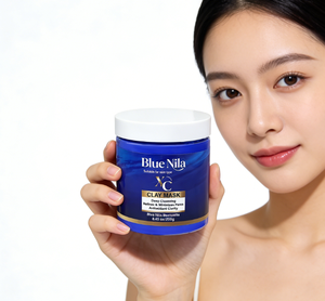 <span class=keywords><strong>Masque</strong></span> facial en argile bleue marocaine <span class=keywords><strong>Nila</strong></span>, OEM/ODM, <span class=keywords><strong>masque</strong></span> en argile, minimiseur de pores, détoxifiant, éclaircissant - Product Image 2