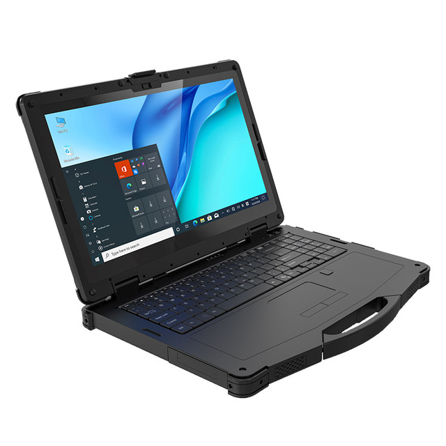 ULAP 15.6 32GB+256GB IP65 Intel R15M Laptop Windows 11 Pro Rugged Tablet New English Keyboard Business WiFi EU Plug 16-core