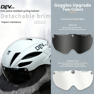 Casco de Ciclismo con Lentes Magnéticas de Envío Rápido de Fábrica, Diseño Transpirable, Casco Fahrradhelm para Ciclismo y Patinaje sobre Ruedas - Product Image 3