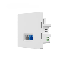 86 Tipe XPON ONU 1GE+2.5GE IP4/IP6 Mendukung Pengujian Jalur Server Virtual Bahan Plastik MINI Serat Optik Bahan Plastik MINI