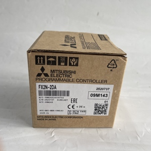 โมดูลขยายตัวแปลงสัญญาณดิจิตอลเป็นอนาล็อกของแท้ใหม่ FX2N-2DA - Product Image 1