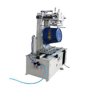 bibo KC Semi-Automatic High-Precision Pneumatic Curved Foil Hot Stamping Machine New for Bucket & Ashcan Print Applications - Product Image 2