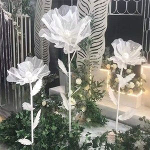 N-0622 nuovo arrivo decorazione per la casa <span class=keywords><strong>di</strong></span> nozze grande sfondo fiore in piedi - Product Image 6