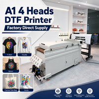 Imprimante DTF XM Epson I3200 à 4 têtes, machine d'impression sur film PET haute résolution pour l'impression de vêtements de sport, de sweats à capuche et d'uniformes