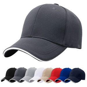 Gorras de Béisbol para Hombre 716-Gray, 100% Algodón, 6/5 Paneles, Color Sólido Deportivo, Gorra con Logotipo Personalizado Bordado y Visera Precurvada - Product Image 6