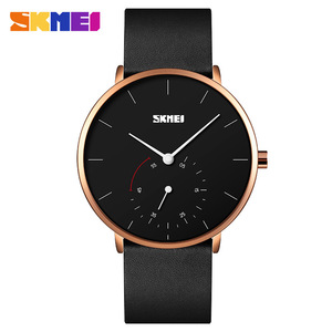 Orologio <span class=keywords><strong>da</strong></span> <span class=keywords><strong>Polso</strong></span> Skmei 9213 <span class=keywords><strong>da</strong></span> Uomo, Ultra-Sottile con Quadrante Grande <span class=keywords><strong>da</strong></span> 40mm, Sportivo e Alla Moda, Movimento <span class=keywords><strong>al</strong></span> <span class=keywords><strong>Quarzo</strong></span> Giapponese, Cinturino in Pelle <span class=keywords><strong>da</strong></span> 20mm - Product Image 1