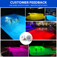 Lampes de piscine encastrées personnalisées Par56 Niche Logement 3W 6W 9W Lumière de piscine LED sous-marine intégrée