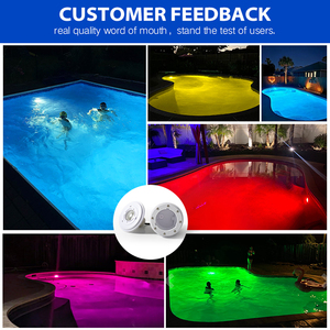 Tùy chỉnh đèn hồ bơi lõm PAR56 thích hợp nhà ở 3W 6W 9W nhúng dưới nước dẫn ánh sáng hồ bơi - Product Image 6