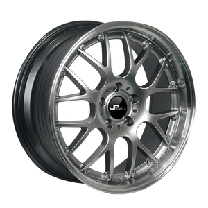 Jantes en alliage d'aluminium noir hyper brillant de rechange, directement de l'usine, 17x7.5 <span class=keywords><strong>pouces</strong></span>, 5x112, 4x100, ET38, design maillé, pour voitures particulières # M1109 - Product Image 1