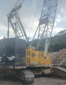 Grue sur chenilles Sany SCC750e 75t d'occasion, Sany Scc1000c Scc500E Scc750e Scc550A 100t 50t - Product Image 1