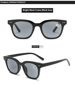 Sparloo 8275 hommes à la mode mode lunettes cadre en ligne nouvelle version épais élégant personnaliser Logo <span class=keywords><strong>lecture</strong></span> lunettes de soleil pour les aînés - Product Image 4